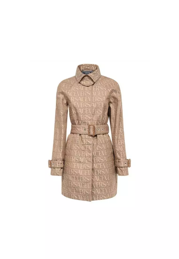 Versace coat womens hotsell