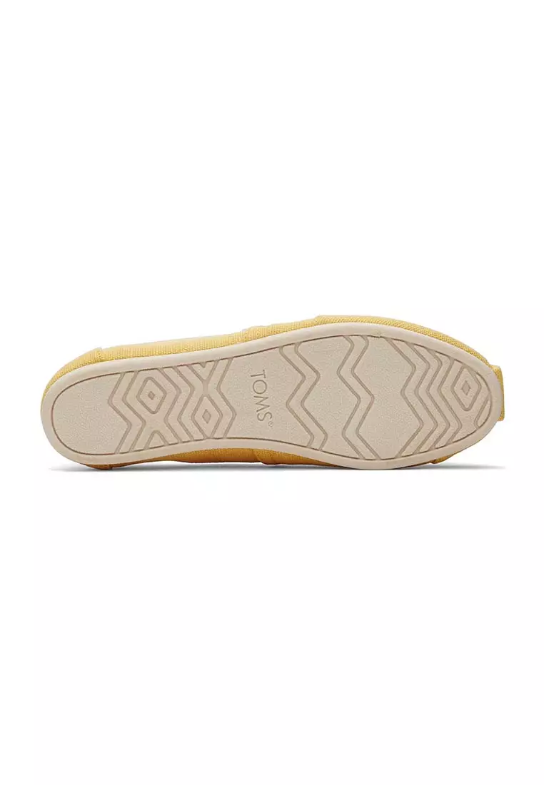 Women Alpargata Pineapple Yellow Heritage Canvas Shoes