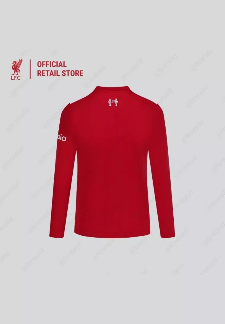 Liverpool FC adidas 26/27 Home Fan Jersey Kids Longsleeve - Official LFC Jersey Original Anak LE8209