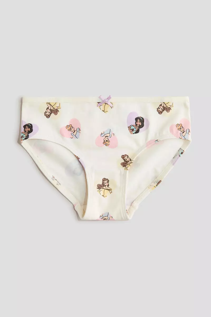 5-pack printed cotton briefs