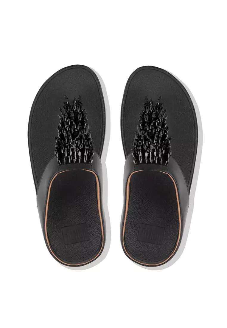 RUMBA Women's Toe-Thong Sandals - Black (K26-001)