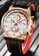 LIGE black and red and gold LIGE Chronograph Unisex IP Gold color Stainless Steel Quartz Watch, White Dial, Red and Black Rubber Strap 1EAEFACB281D5DGS_3