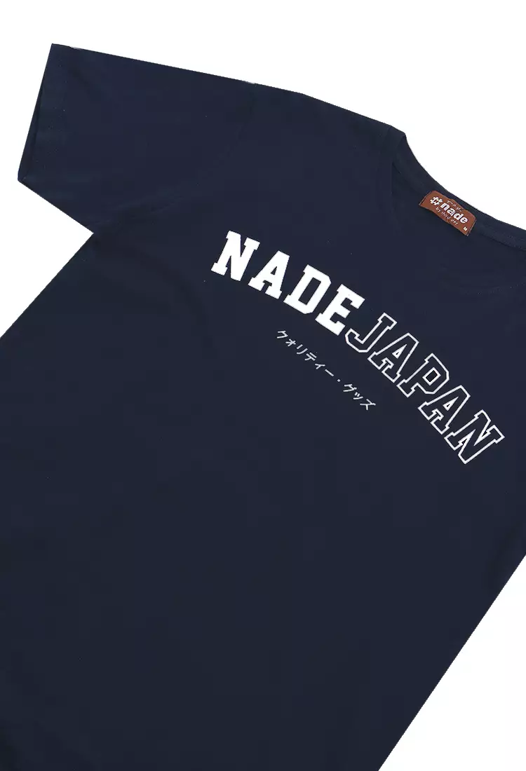 Nade Japan NT041W s/s Men Nade Jpn Navy