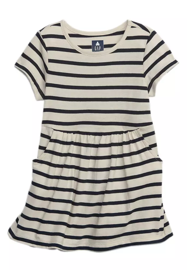 Buy GAP Toddler Organic Cotton Mix Match Skater Dress 2023