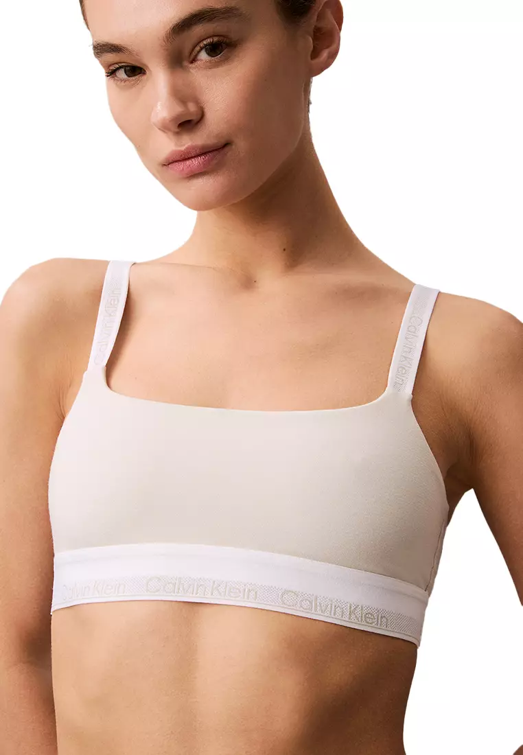 CKU Lightly Lined Bralette Chalk
