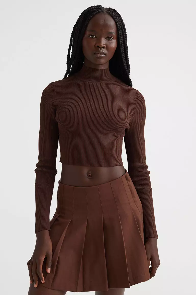 H&m ribbed clearance turtleneck