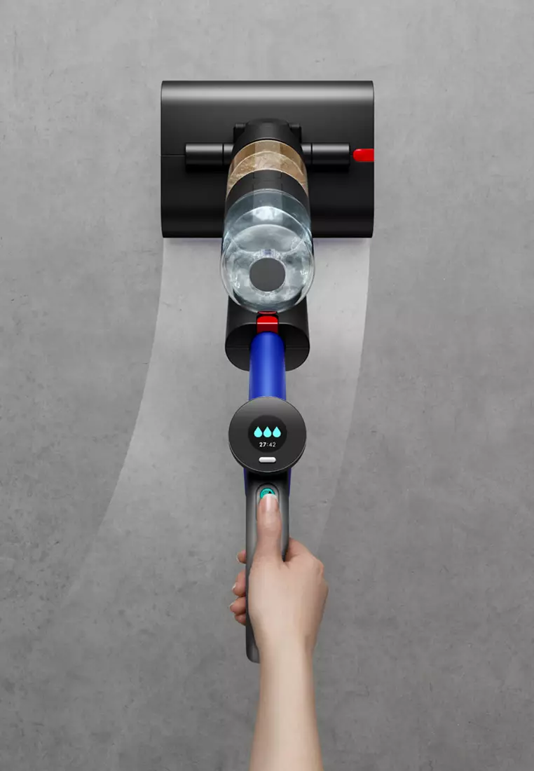 WashG1 ™ Powerful Dual Roller Wet Floor Cleaner | Self-Cleaning Technology