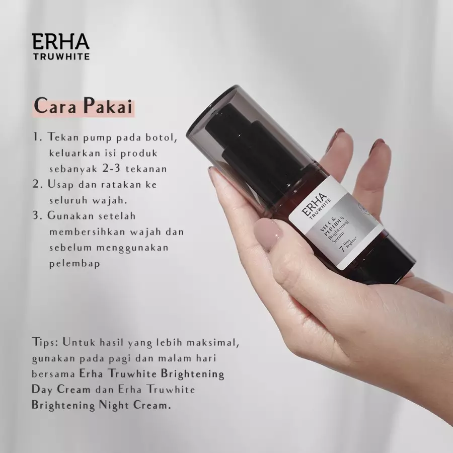 Bundle Erha Glow Glam Skin - Serum & Booster - Paket Pencerah Wajah