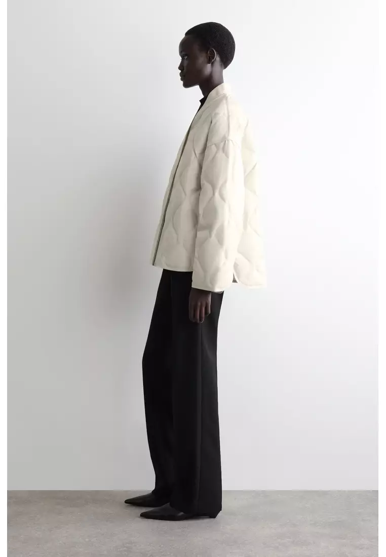 OVERSIZED QUILTED JACKET