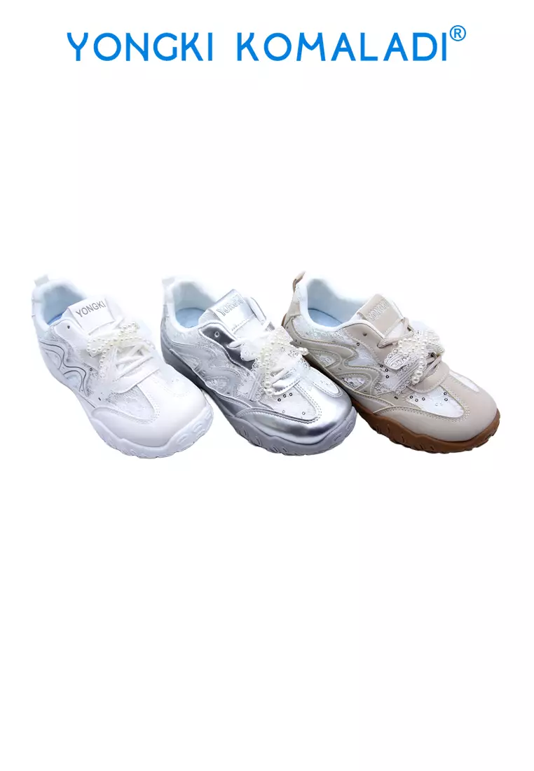 YONGKI KOMALADI JAYLA SEPATU CASUAL OL-JSR280059-25 CREAM