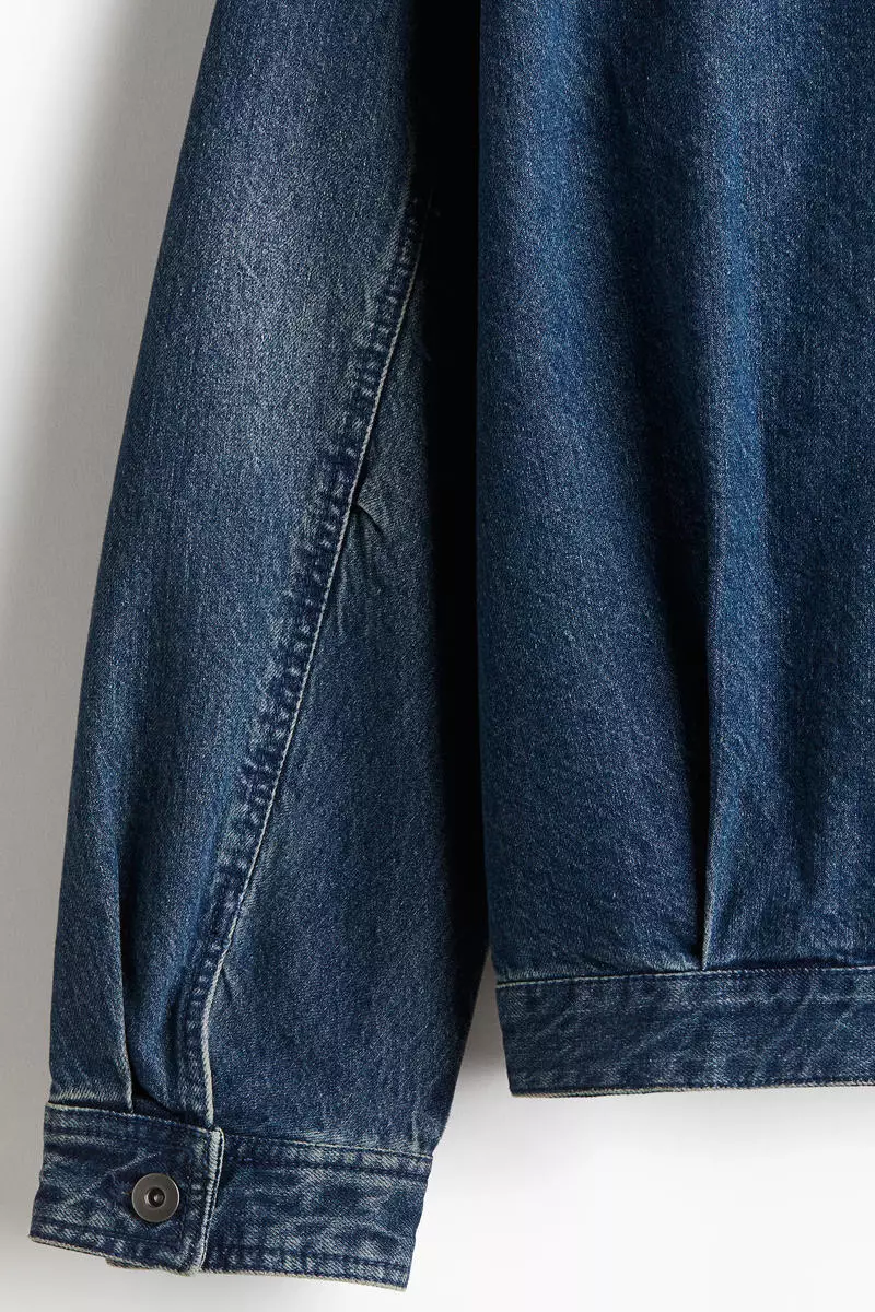 Loose Fit Denim utility jacket