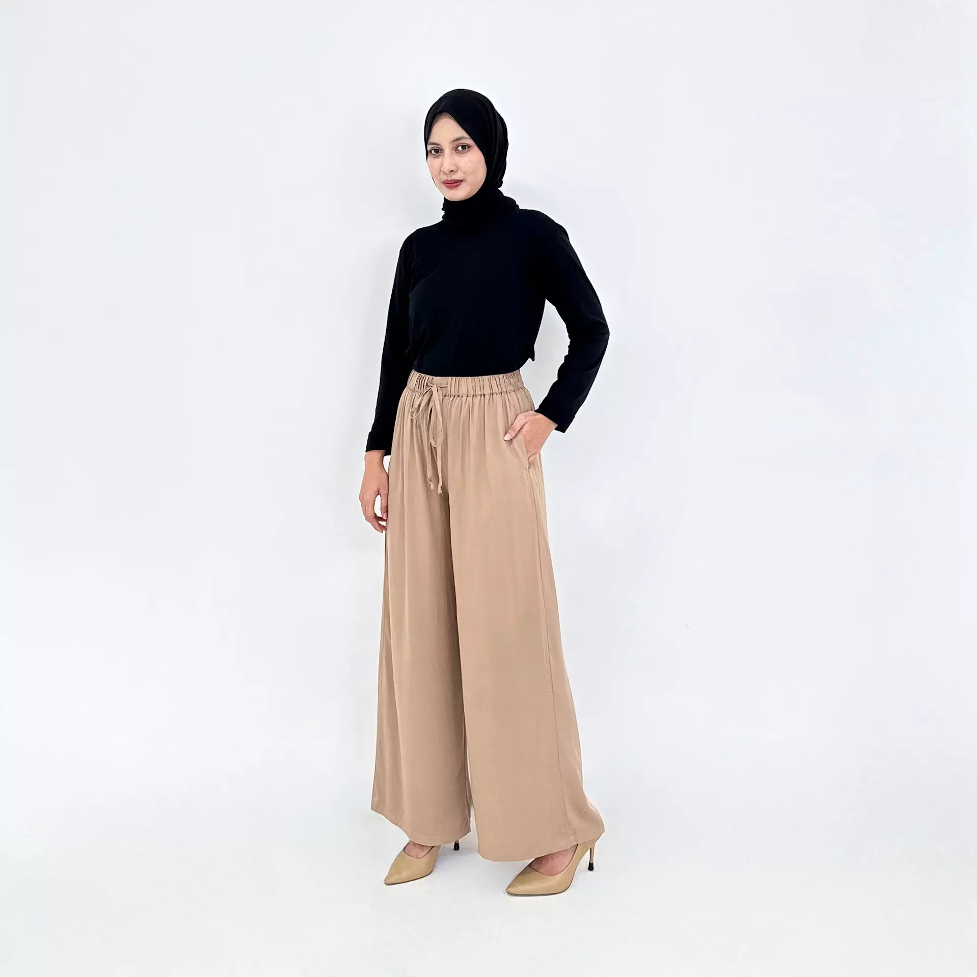 Riana Kulot Basic Daily COKLAT