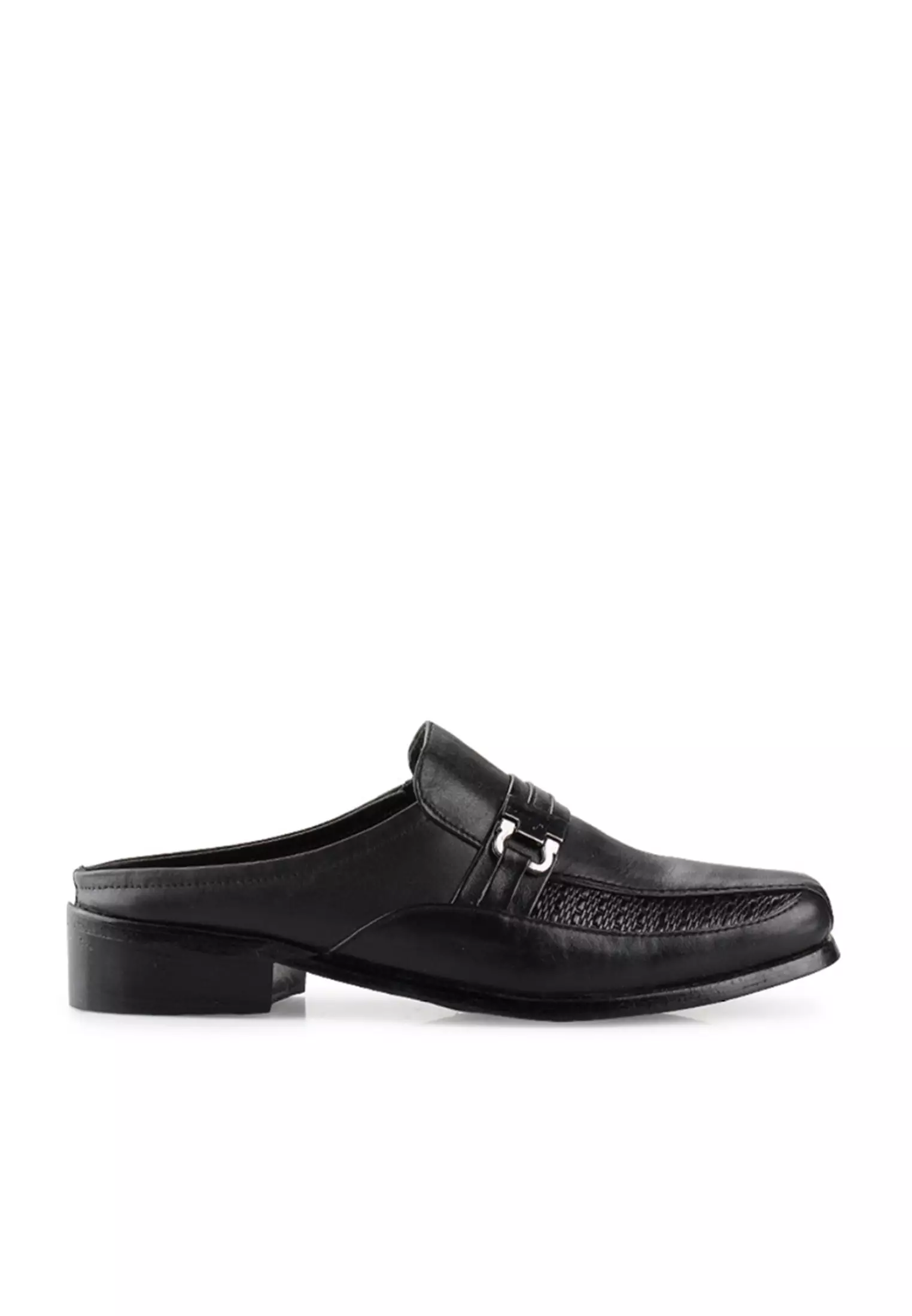 Sepatu sandal slop pantofel kulit asli - Cooper