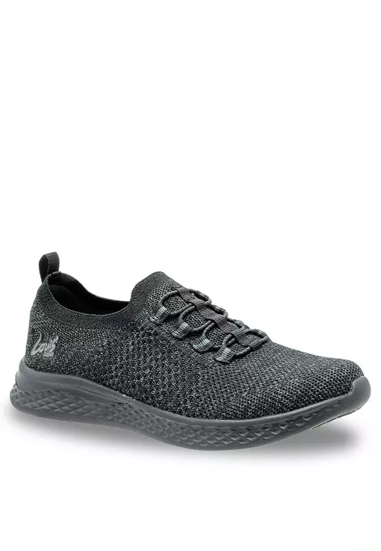 Solid Tone Textured Sport & Street Sneakers