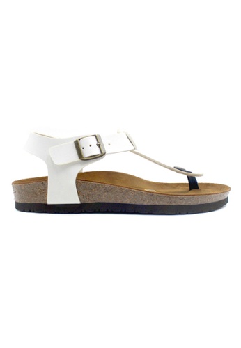 SoleSimple white Oxford - White Sandals & Flip Flops DE017SH24E7BE6GS_1