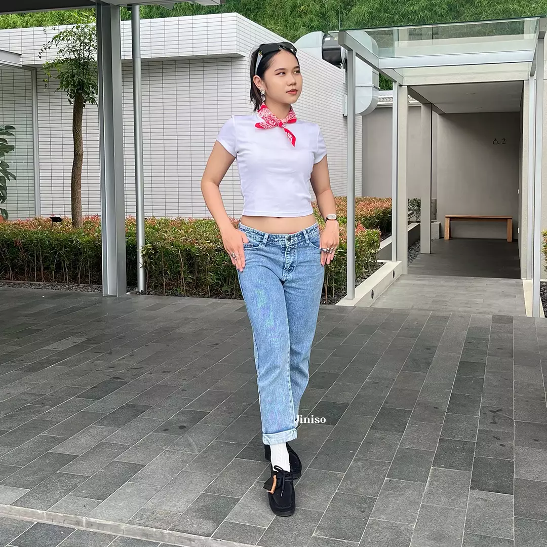 HW Boyfriend Jeans 015 SLAYING BABE