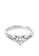 Abree Franc silver Ring Penelope Sterling Silver w/ Cubic Zirconia AAA+ E5A1EAC35F3A46GS_3