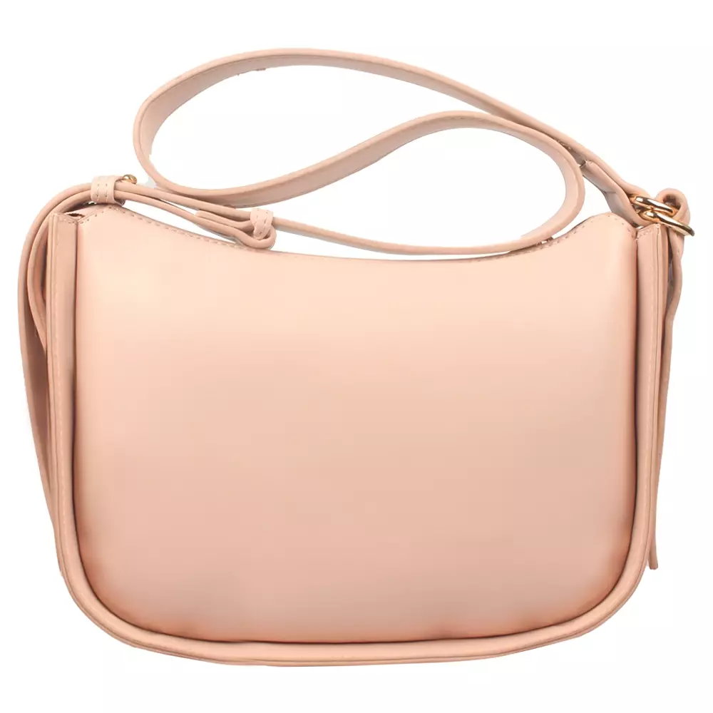 MAYONETTE Luxury Ava Shoulder Bag - Tas Bahu Wanita Import Premium - Nude