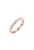 CELOVIS gold CELOVIS - Diamante Single Band with Zirconia Row Ring (Rose Gold) 0C9F9AC59ED2C3GS_1