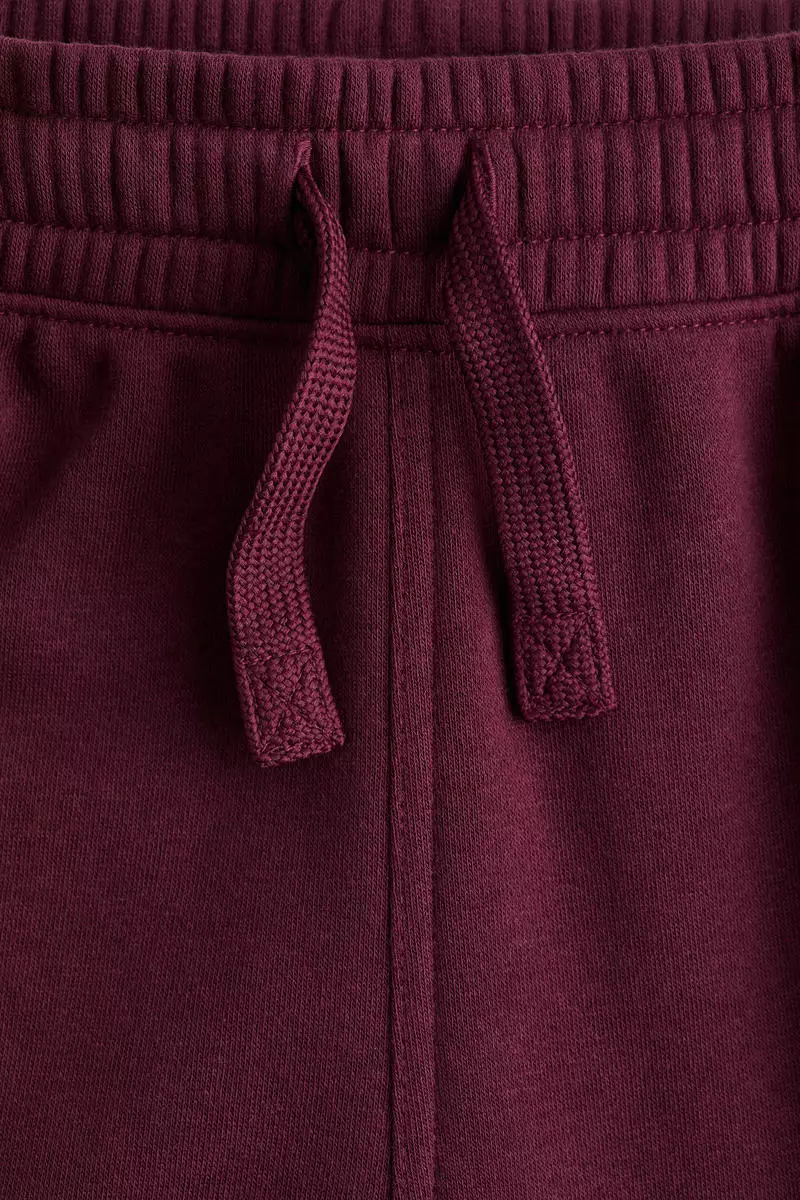 Cotton sweatshirt joggers