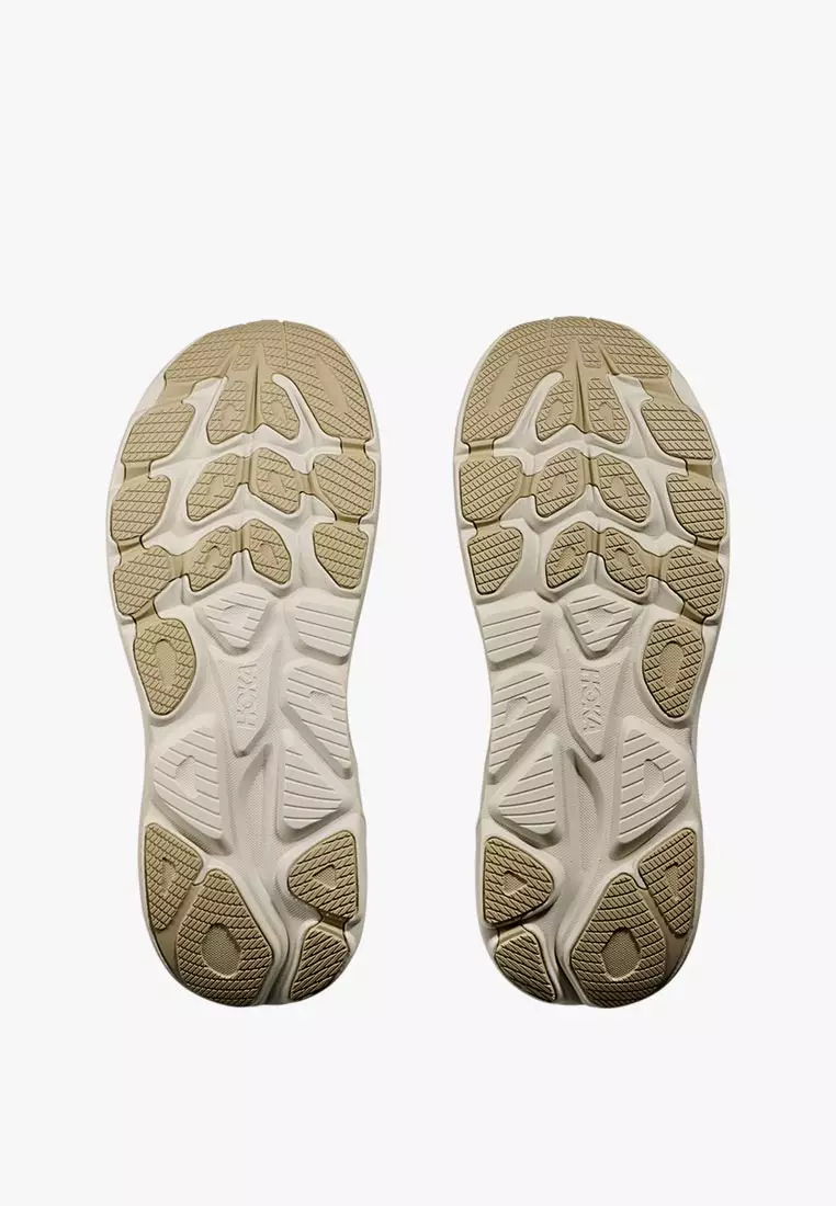 Clifton 10 Wide Men's Running - Fern/Truffle Salt