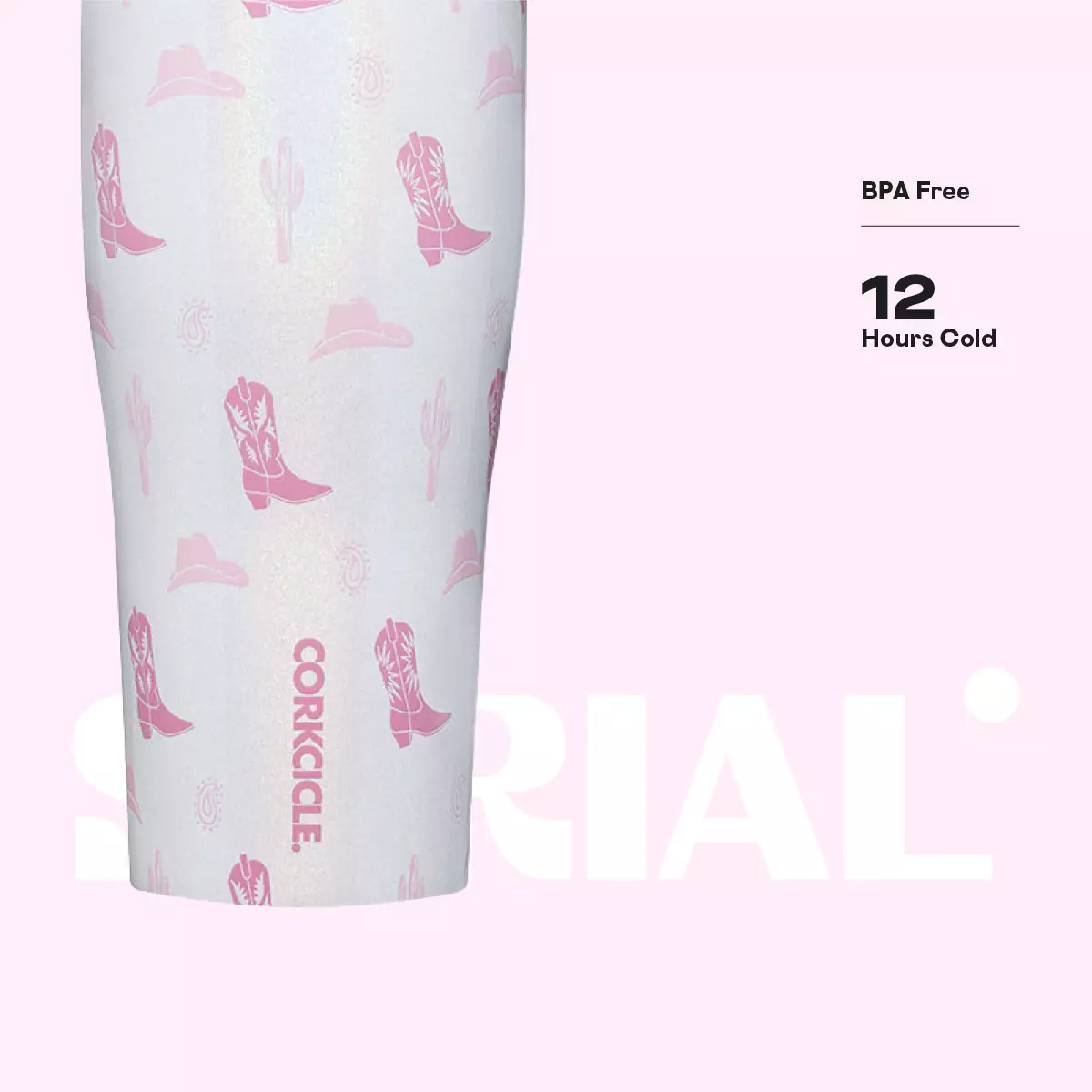 CORKCICLE Go Cup XL 30oz - Cowgirl