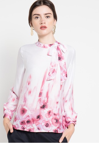 Painted Rose Blouse