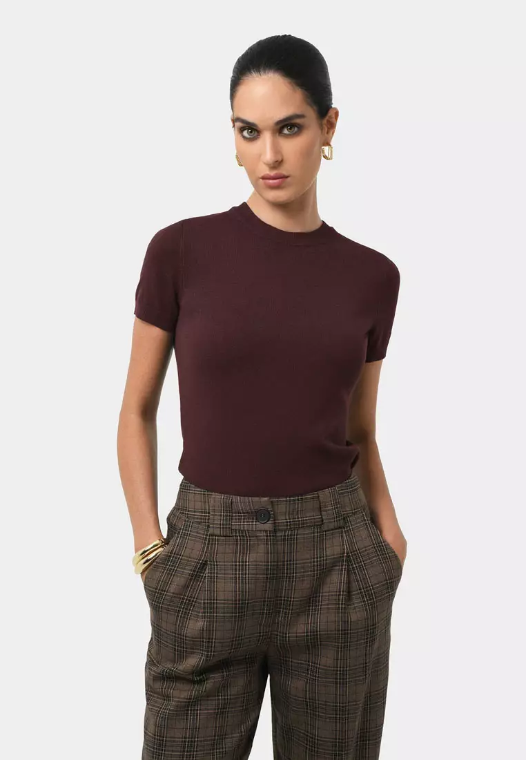 Catherine Short Sleeve Knit