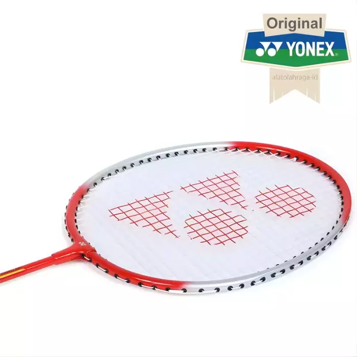Paket Lengkap Pemula Raket Badminton Yonex GR303 Merah dan Shuttlecock Adidas TS3 Nylon Isi 6