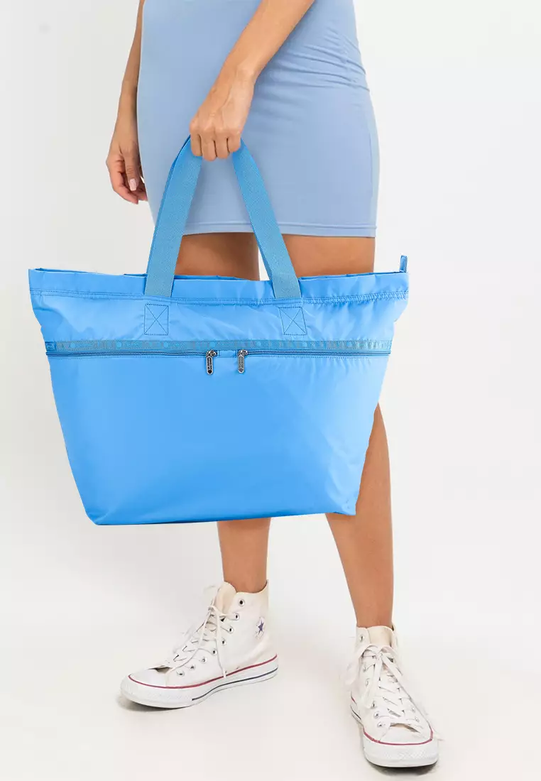 Carlin Zip Top Tote Bag