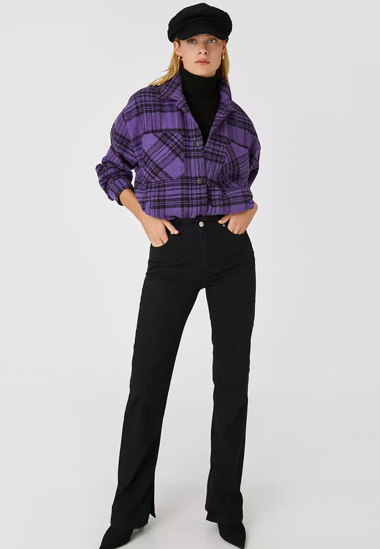 Checked Pocket Shacket