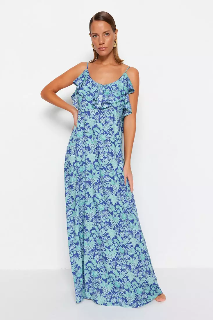 Ruffle Beach Dress
