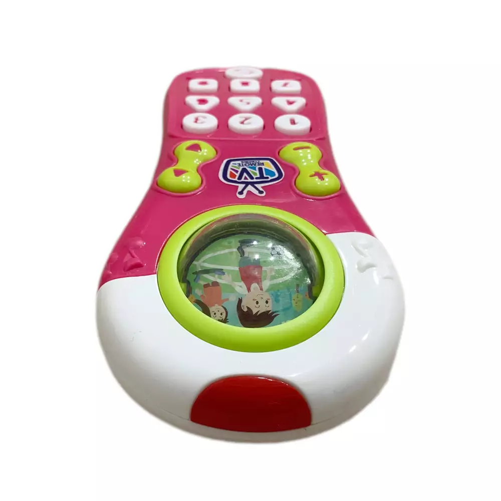 Freckles Baby Smart Toys Baby Remote - PINK - (Termasuk Baterai) - Mainan Aktivitas Edukasi Bayi