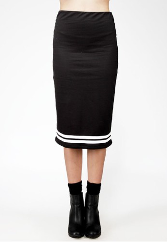 Double Black Skirt
