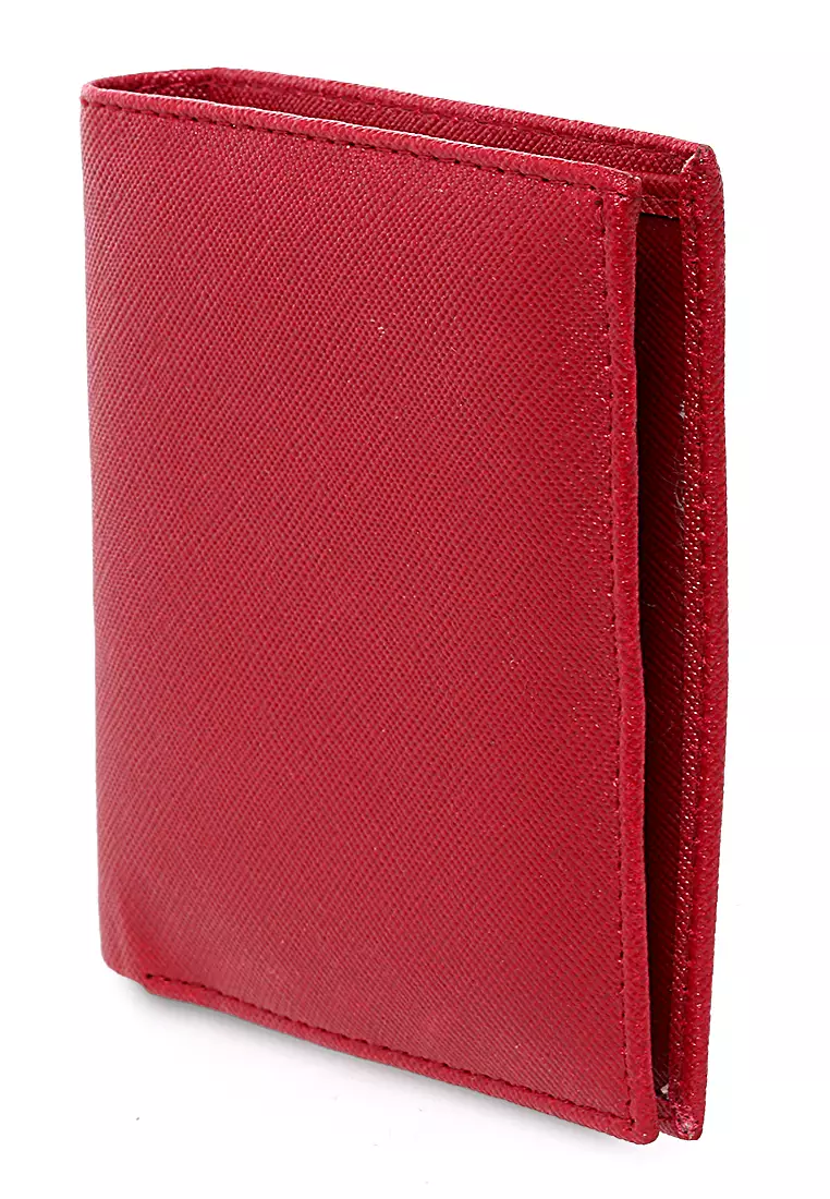 Jace Wallet Women Design Simple Dompet Kartu Wanita - Merah