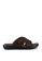 Louis Cuppers brown Cross Strap Sandals 4903FSH80DA807GS_1