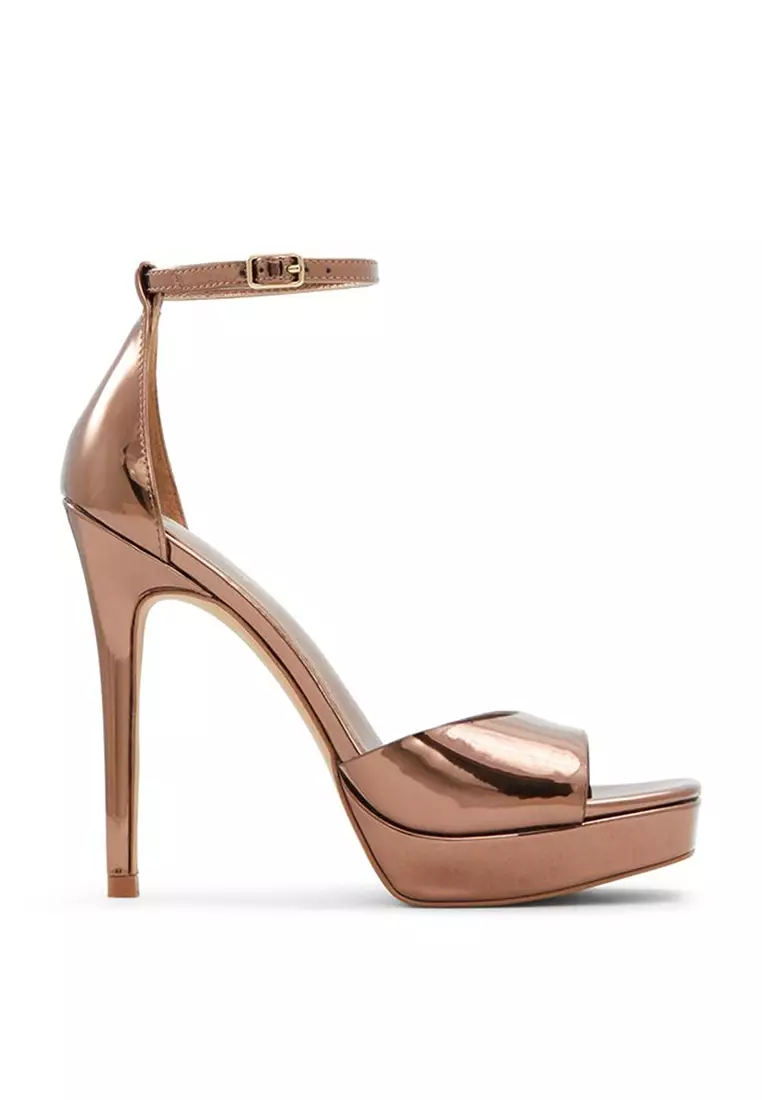 線上選購ALDO Prisilla Open Toe Strap Heels | ZALORA 台灣