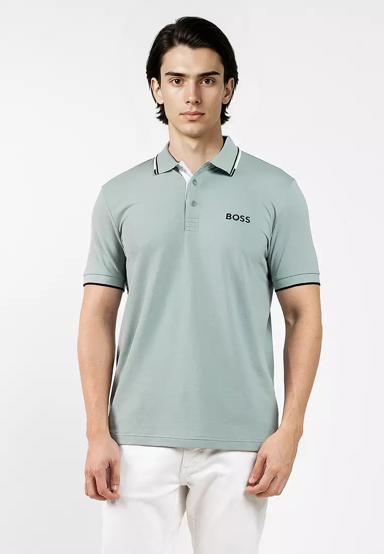 Buy BOSS Paddy Pro Polo Shirt - BOSS Green 2026 Online | ZALORA