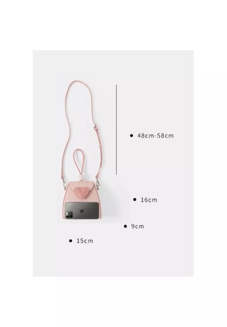 Sentimente Pink Mini Sling Crossbdy Bag