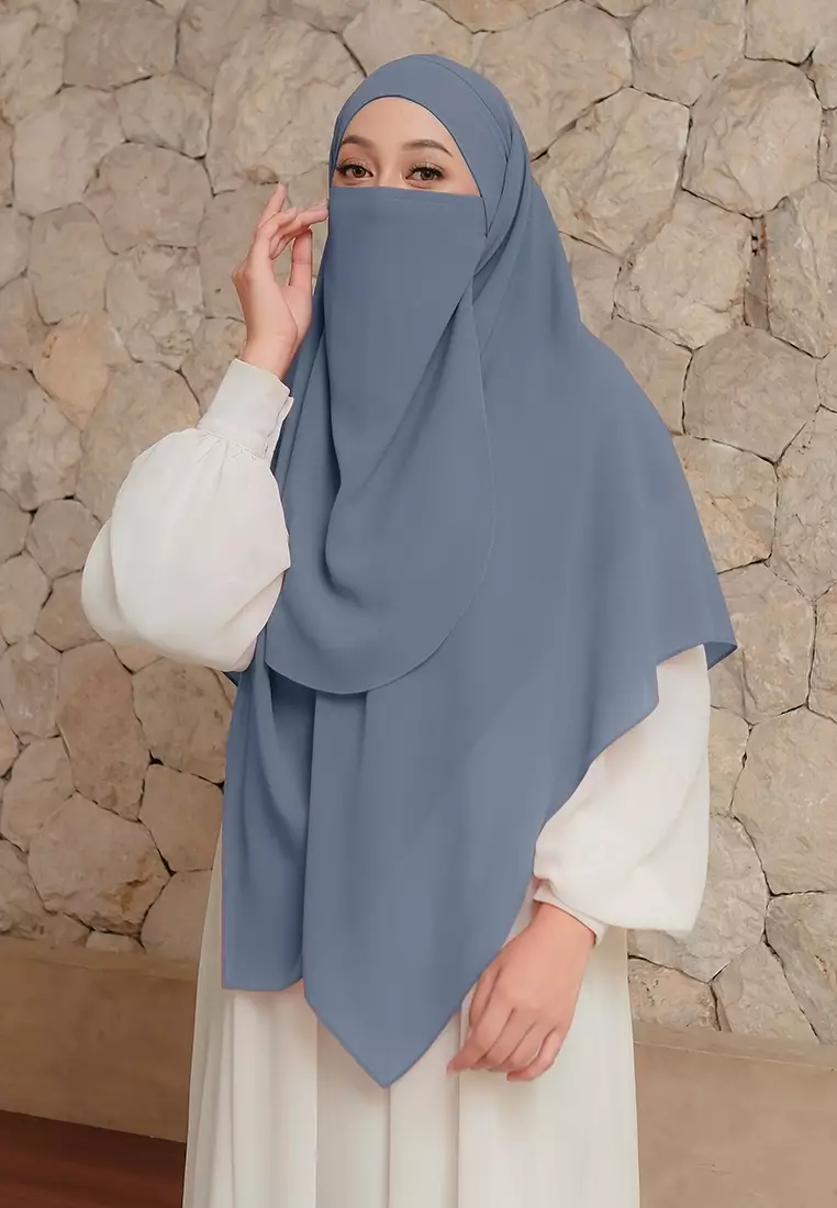 KHIBAN KHAIRA MAGNET PLUS NIQAB - DENIM