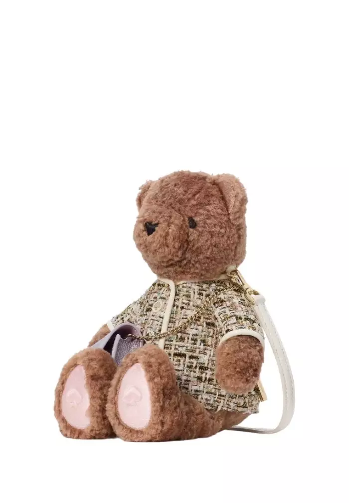 Oh What Fun 3D Teddy Bear Crossbody Multi