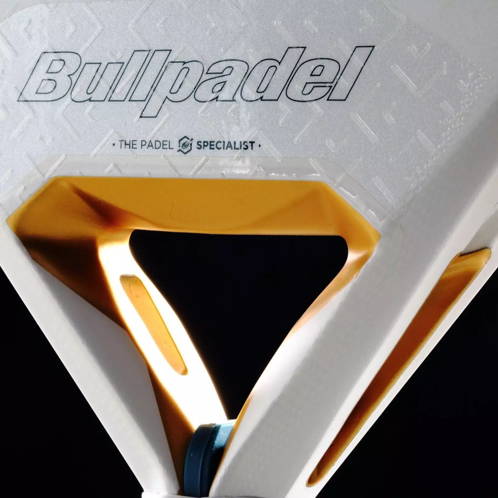 Raket Padel BULLPADEL Pearl 2026 350-355g White Gold