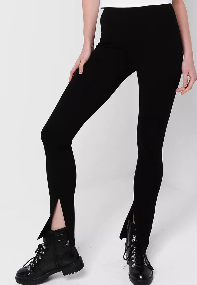 Buy ONLY Tia High Waist Slit Legging 2024 Online