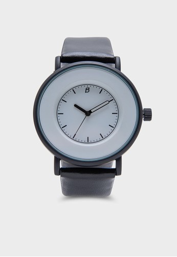 Jual Berrybenka Label Men Jarron Watches Black Original 2022 ...