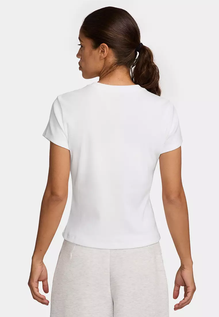 Sportswear Tight Ribbed Short-Sleeve T-Shirt