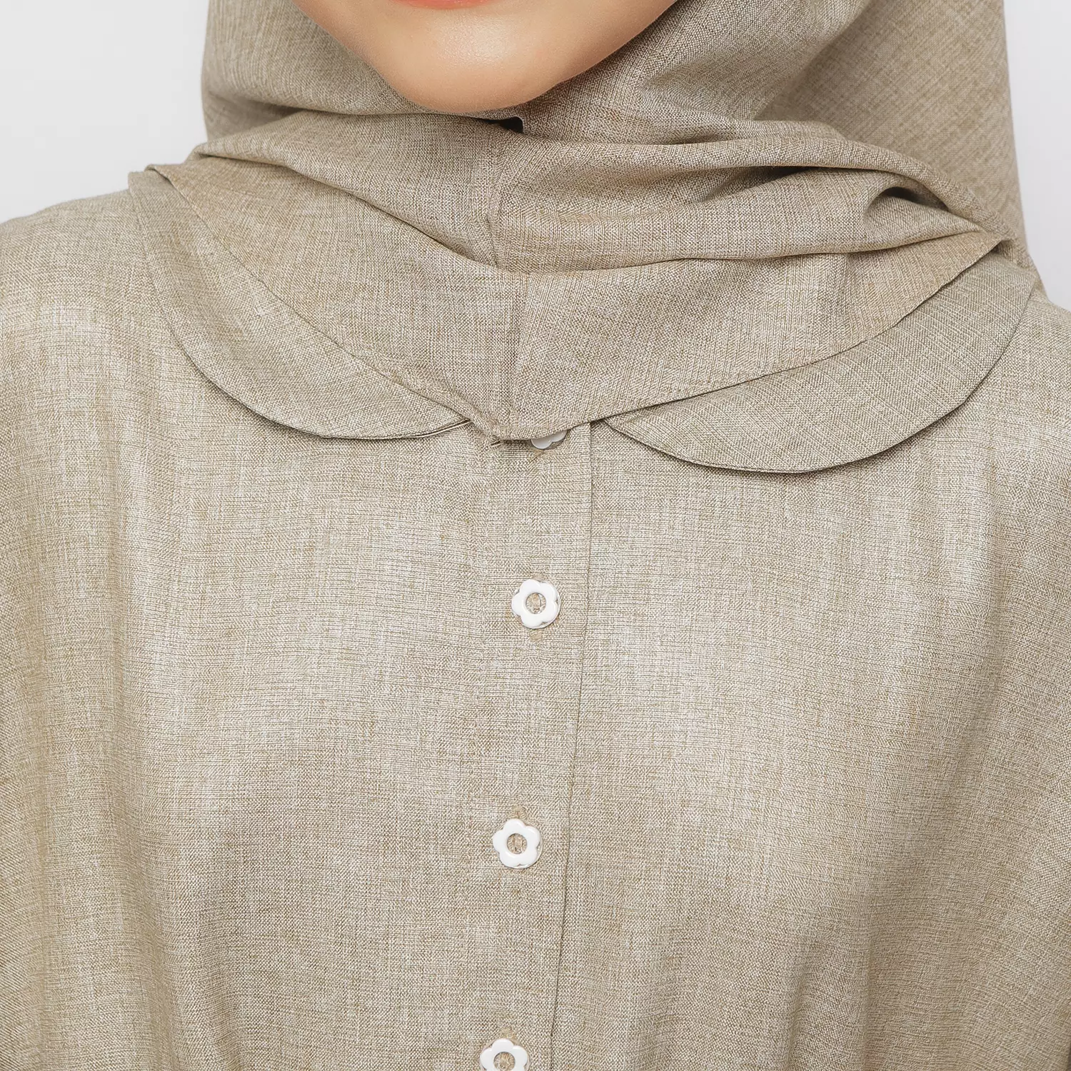 Gamis Anak GA 03 Cream