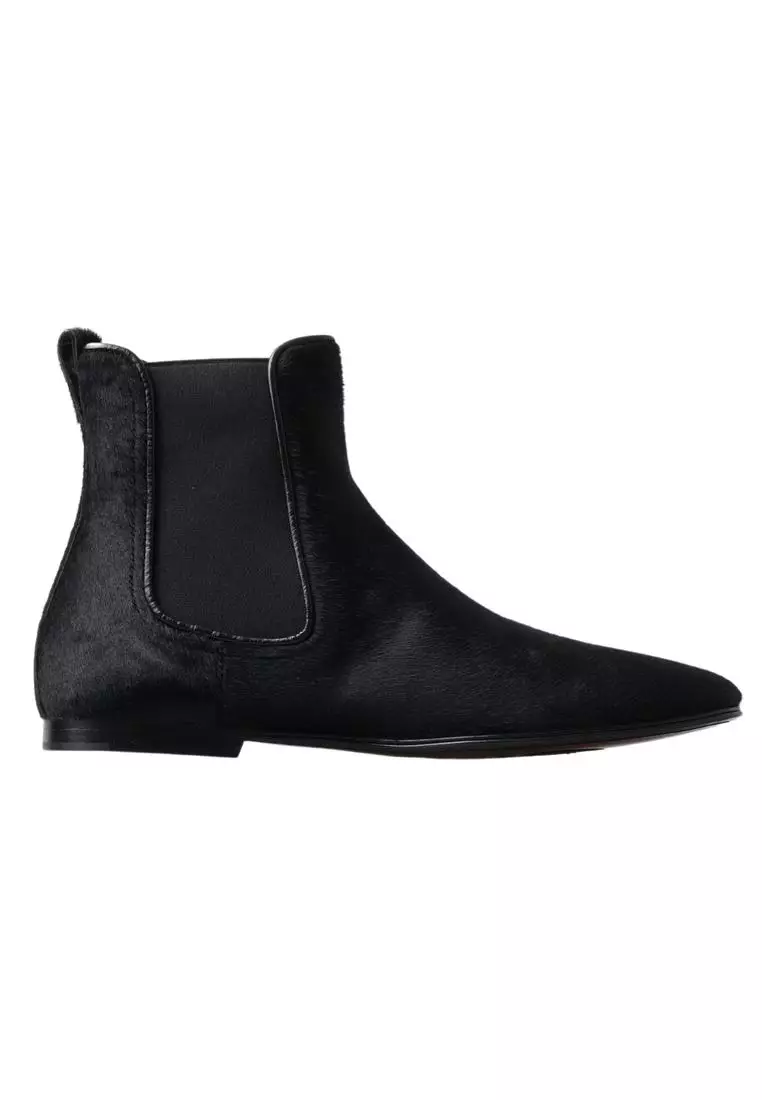 Men's black suede 2025 ankle boots