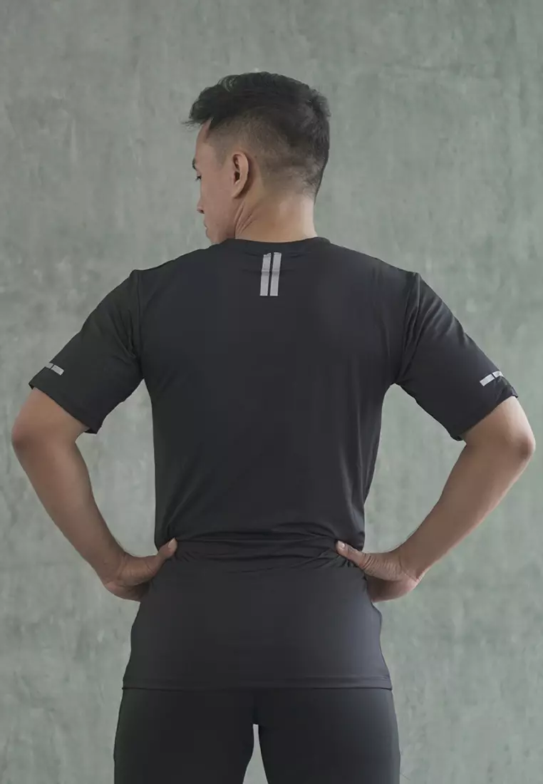 Flexzone Running Jersey KeepRunning series Black