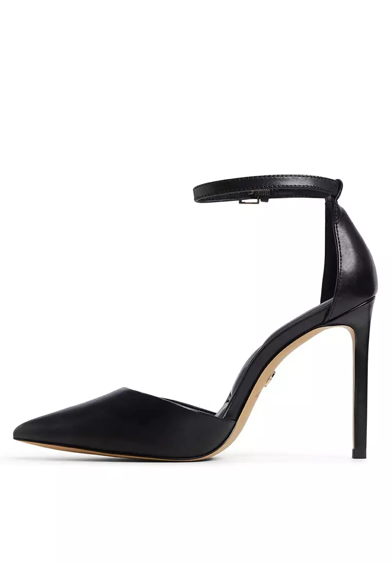 Derperla Ankle Strap Pump Heels