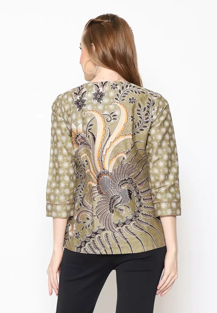 Adinata Batik Wanita Blouse Puspa Pandu